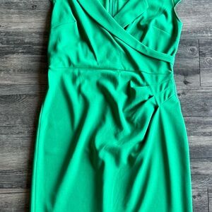 Enfocus Studio Vibrant Green Midi Dress